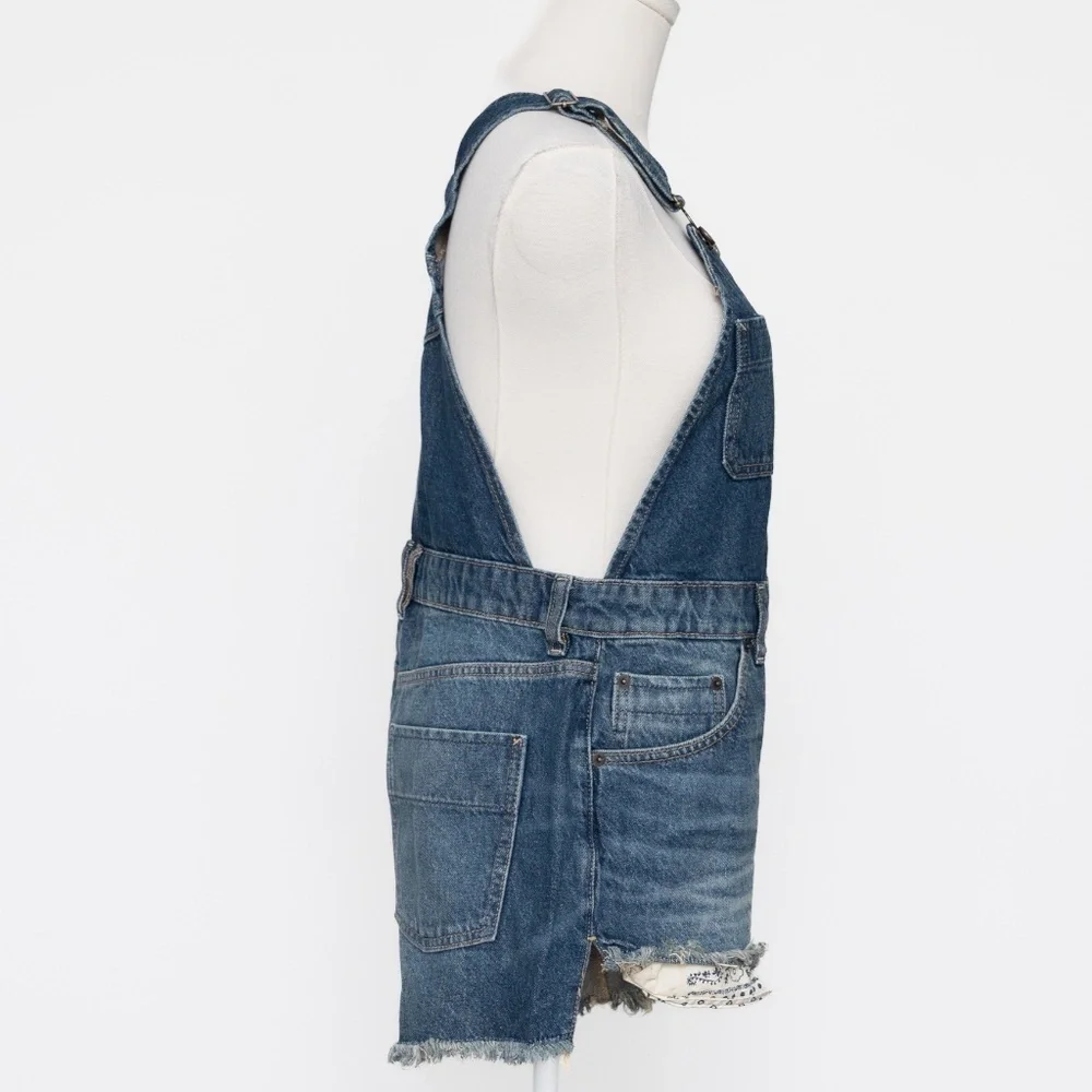 Free‎ People  - New! Sunkissed Denim Shortalls